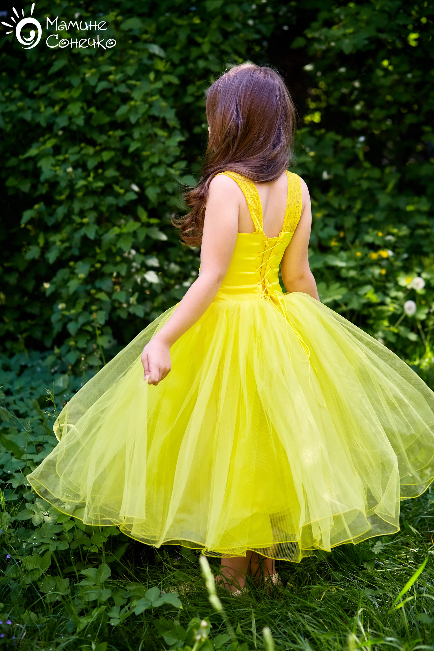 Б/у платье праздничное “Желтое”